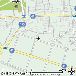 群馬県藤岡市東平井1174周辺の地図