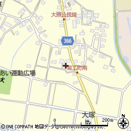 群馬県館林市堀工町424周辺の地図