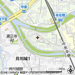 長野県松本市中条12周辺の地図