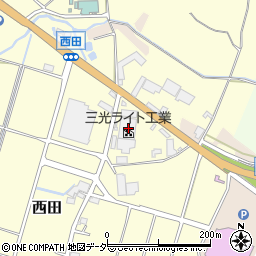 埼玉県深谷市西田96周辺の地図
