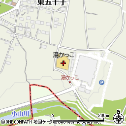 埼玉県本庄市東五十子167周辺の地図