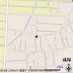 埼玉県深谷市成塚428周辺の地図