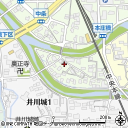 長野県松本市中条12-2周辺の地図