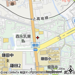 住友林業株式会社　松本営業所周辺の地図