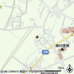 長野県松本市梓川梓2524周辺の地図