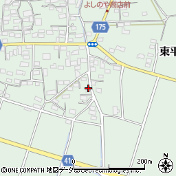 群馬県藤岡市東平井1187周辺の地図