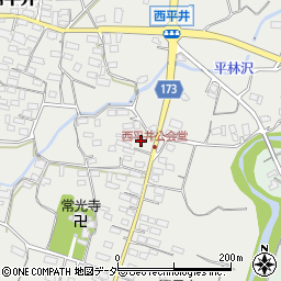 群馬県藤岡市西平井1035周辺の地図