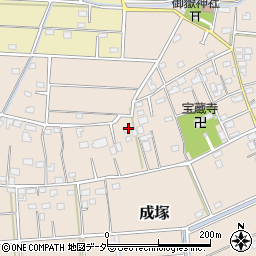 埼玉県深谷市成塚414周辺の地図