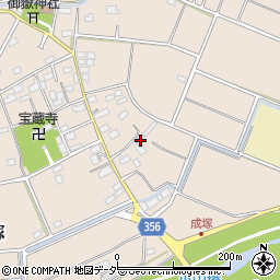 埼玉県深谷市成塚127周辺の地図