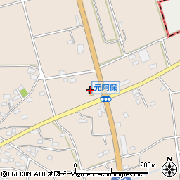 ローソン神川元阿保店周辺の地図