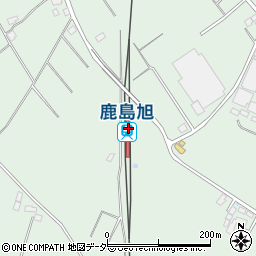 茨城県鉾田市周辺の地図