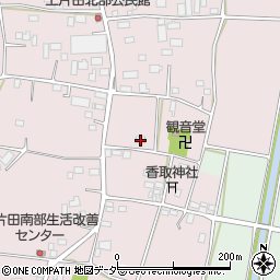茨城県古河市上片田371周辺の地図