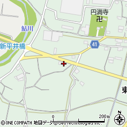 群馬県藤岡市東平井1636-1周辺の地図