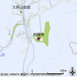 向陽寺周辺の地図