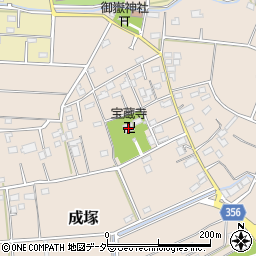 埼玉県深谷市成塚242周辺の地図