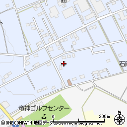 茨城県石岡市下林2458-2周辺の地図