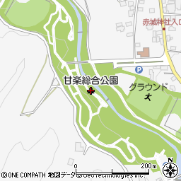 甘楽総合公園周辺の地図