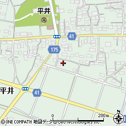 群馬県藤岡市東平井1159周辺の地図