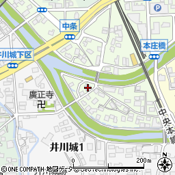 長野県松本市中条11-2周辺の地図