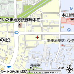 埼玉県本庄市早稲田の杜4丁目周辺の地図