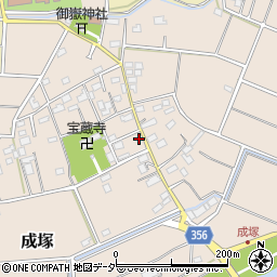 埼玉県深谷市成塚246周辺の地図