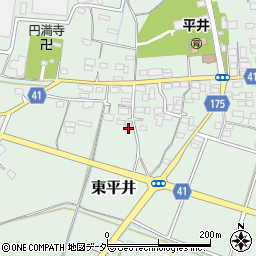 群馬県藤岡市東平井1006-5周辺の地図