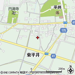 群馬県藤岡市東平井1006-5周辺の地図