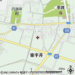 群馬県藤岡市東平井1006-7周辺の地図