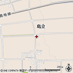 長野県松本市島立2968周辺の地図