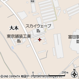 茨城県下妻市大木1280周辺の地図