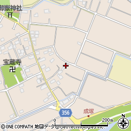 埼玉県深谷市成塚131周辺の地図