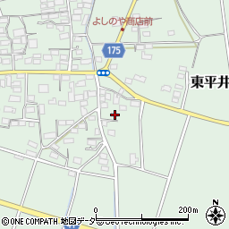 群馬県藤岡市東平井1196-2周辺の地図