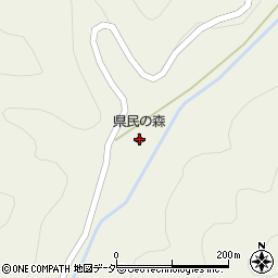 石川県県民の森周辺の地図