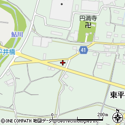 群馬県藤岡市東平井1639周辺の地図