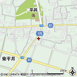 群馬県藤岡市東平井988周辺の地図