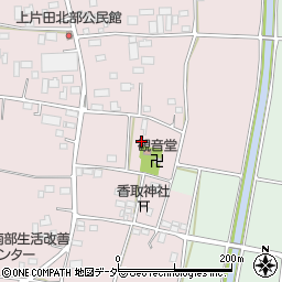 茨城県古河市上片田374周辺の地図