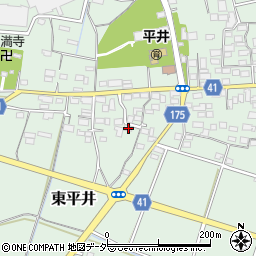 群馬県藤岡市東平井990-3周辺の地図