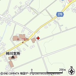 長野県松本市梓川梓1271-3周辺の地図