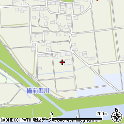 埼玉県深谷市町田418周辺の地図