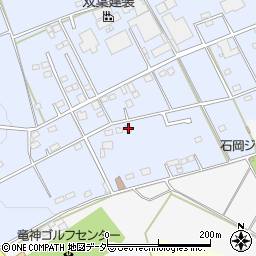 茨城県石岡市下林2452-2周辺の地図