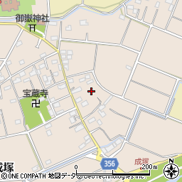 埼玉県深谷市成塚139周辺の地図