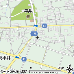 群馬県藤岡市東平井1158周辺の地図