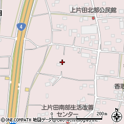 茨城県古河市上片田周辺の地図