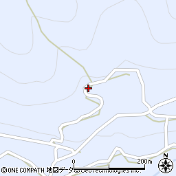 長野県松本市入山辺2452周辺の地図
