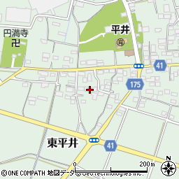 群馬県藤岡市東平井1011周辺の地図