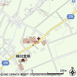 長野県松本市梓川梓1049周辺の地図