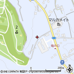 茨城県石岡市下林2444-1周辺の地図