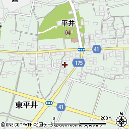 群馬県藤岡市東平井1016周辺の地図