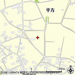 茨城県下妻市平方周辺の地図