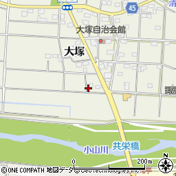 埼玉県深谷市大塚141周辺の地図